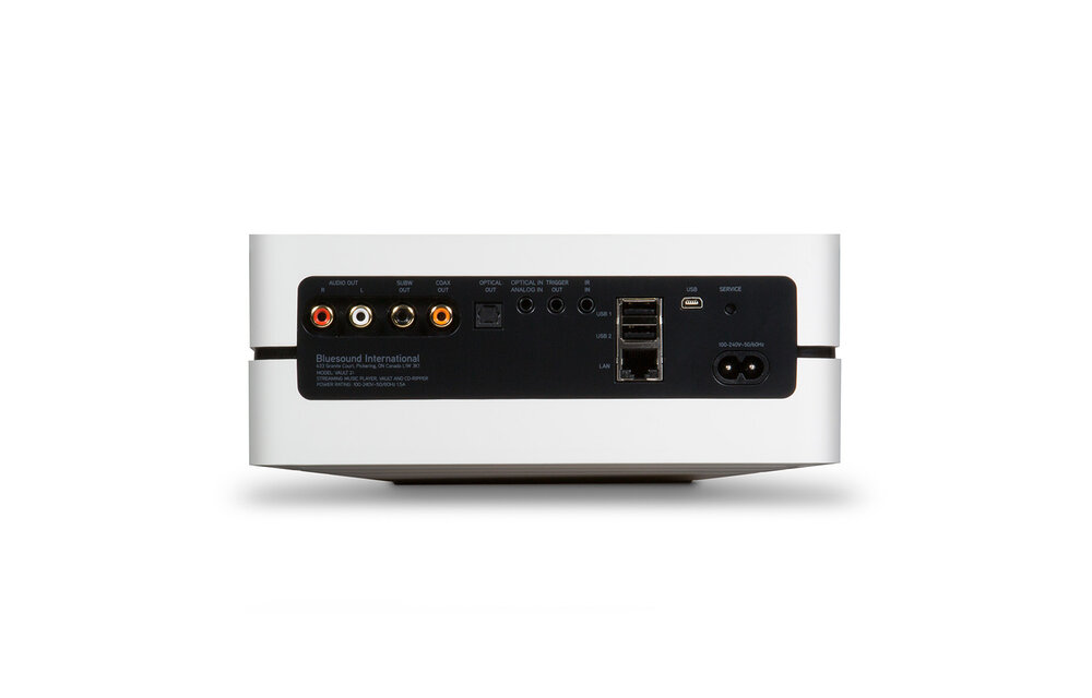 Bluesound Vault 2i Wit Multiroom muziekstreamer - Versterker