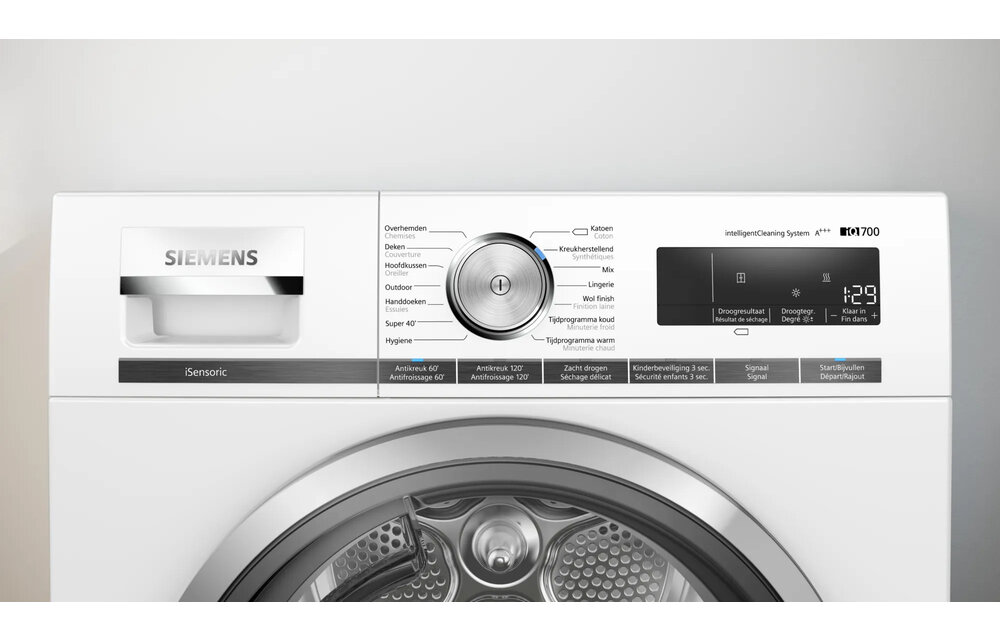 Siemens WT48XM40FG extraKlasse - Warmtepompdroger