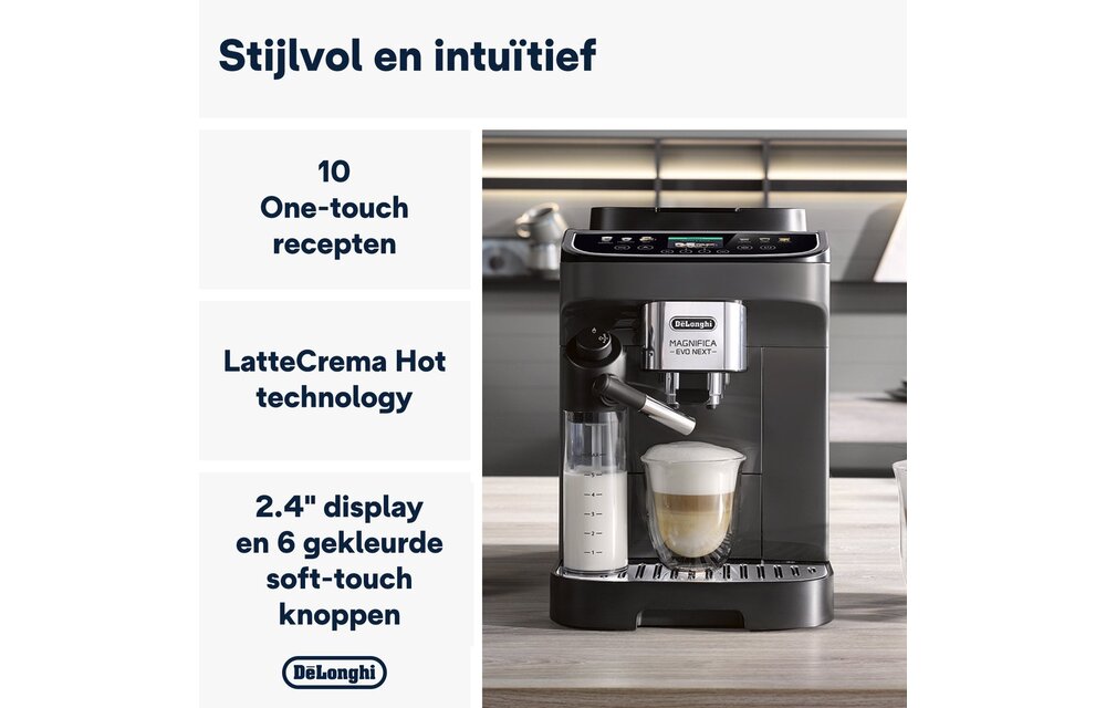 De'Longhi Magnifica Evo Next ECAM310.60.B - Koffiemachine