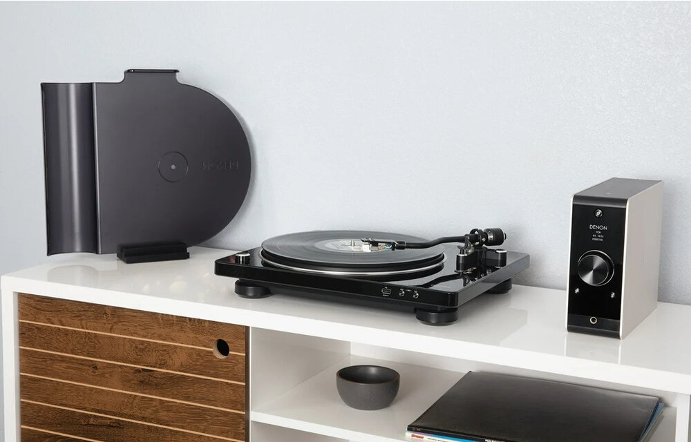 Denon DP-450USB Zwart - Platenspeler