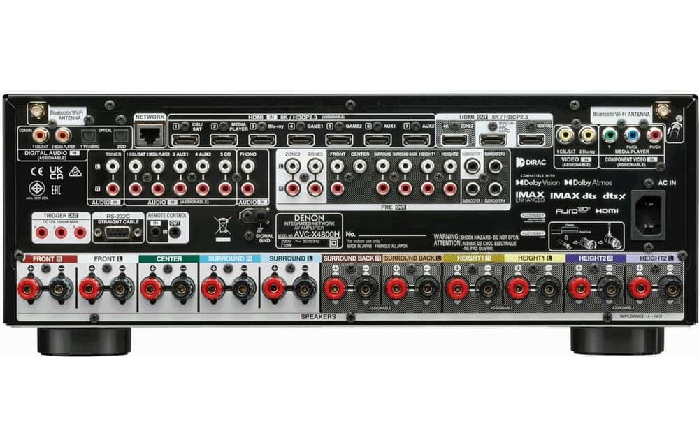 Denon AVC-X4800H - Receiver