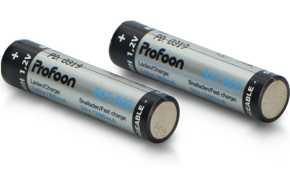 Profoon BAT-800 AAA Oplaadbare batterijen