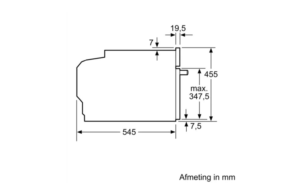 Bosch CFA634GS1 - Inbouw magnetron