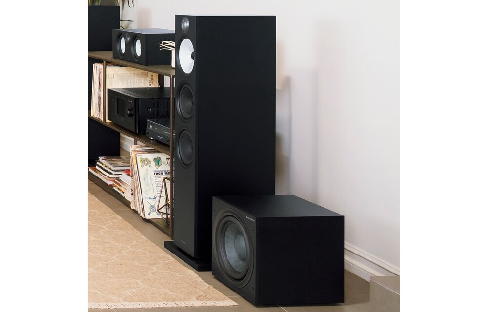 Bowers & Wilkins ASW608 UK/EC Black - Subwoofer