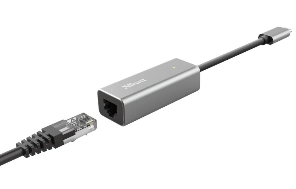 Trust Dalyx USB-C naar Ethernet adapter