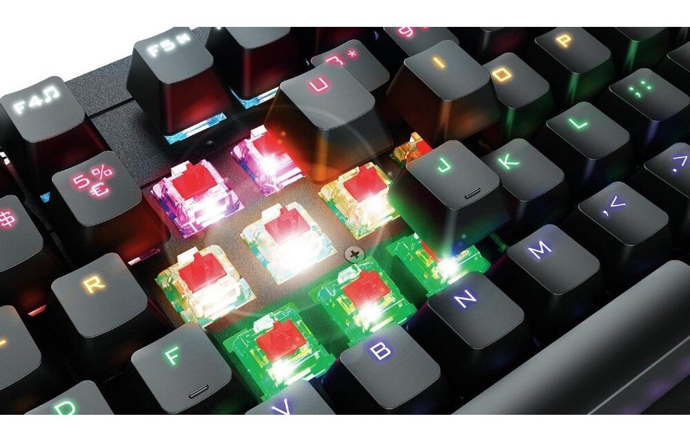 Trust GXT 863 Mazz - Gaming toetsenbord