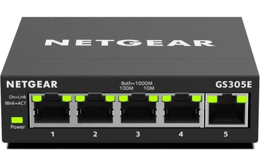 Netgear GS305E - Netwerk switch