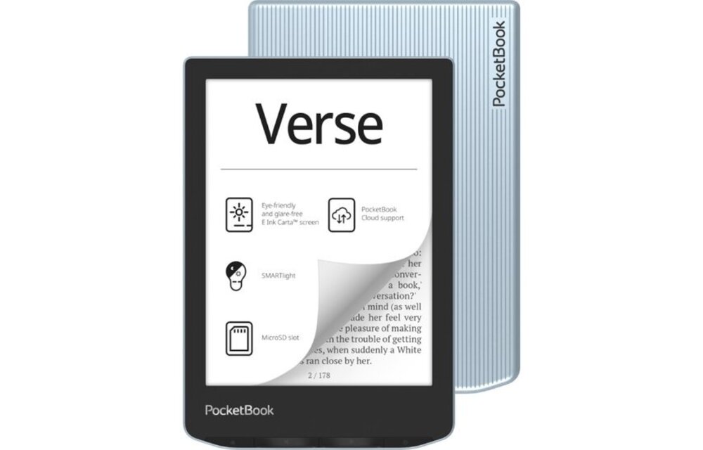 PocketBook Verse Blauw - E-reader