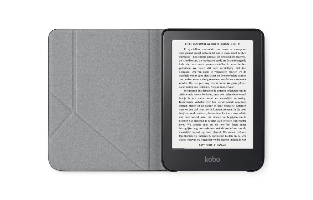 Kobo Clara 2E SleepCover Zwart - Beschermhoes