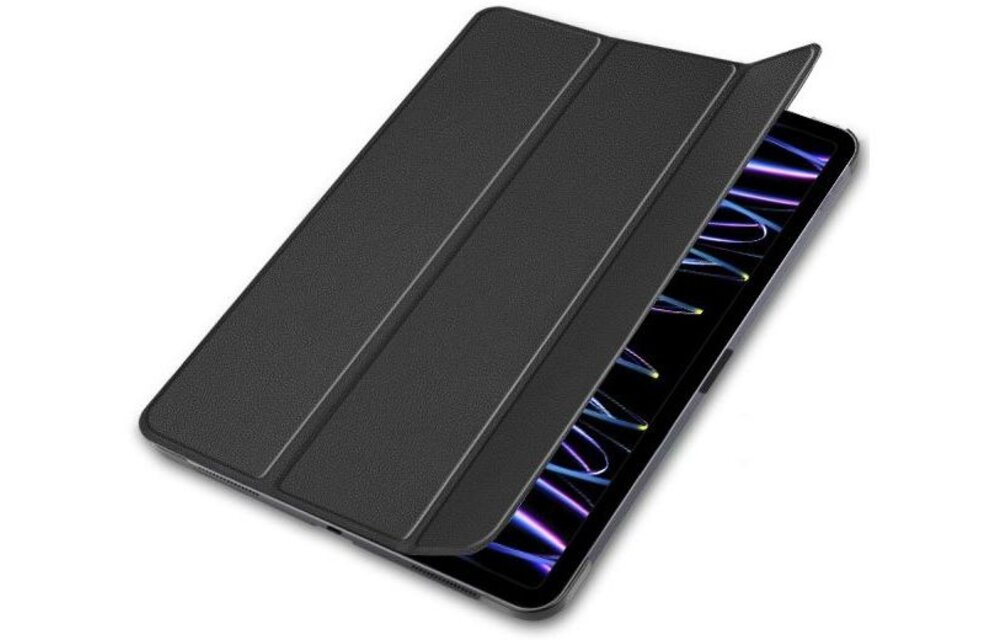 Just in Case Smart Tri-Fold Case - Apple iPad Pro 11 - Zwart - Beschermhoes