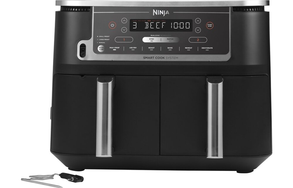 Ninja Foodi MAX Dual Zone AF451EU - Hetelucht friteuse