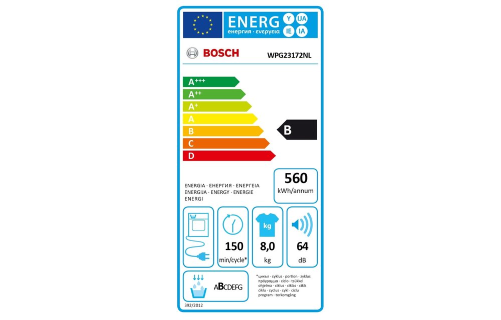 Bosch WPG23172NL - Condensdroger