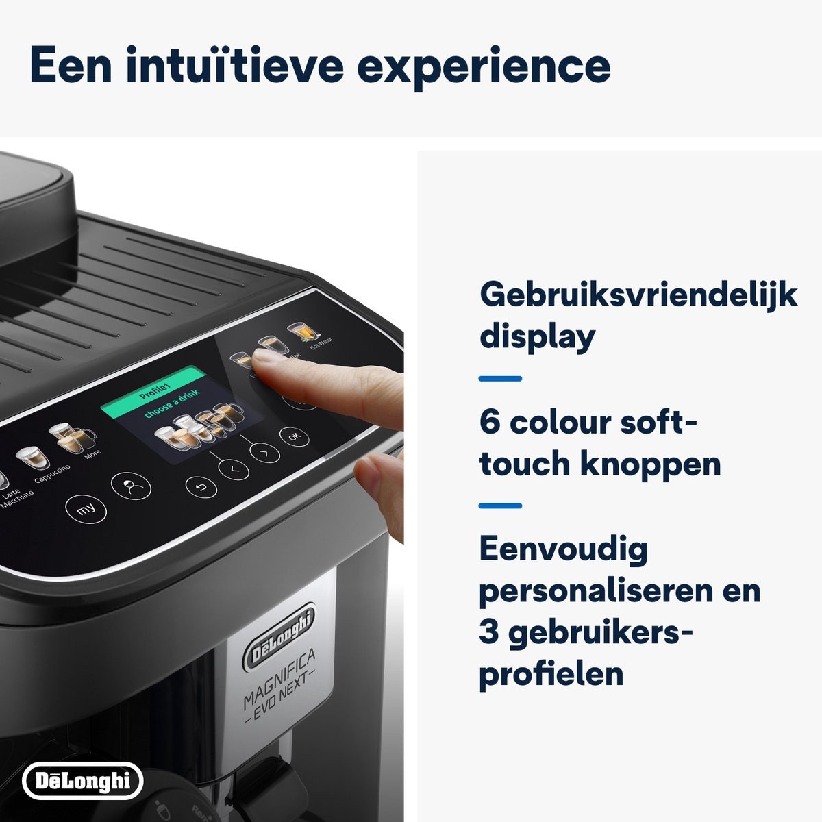 De'Longhi Magnifica Evo Next ECAM310.60.B - Koffiemachine