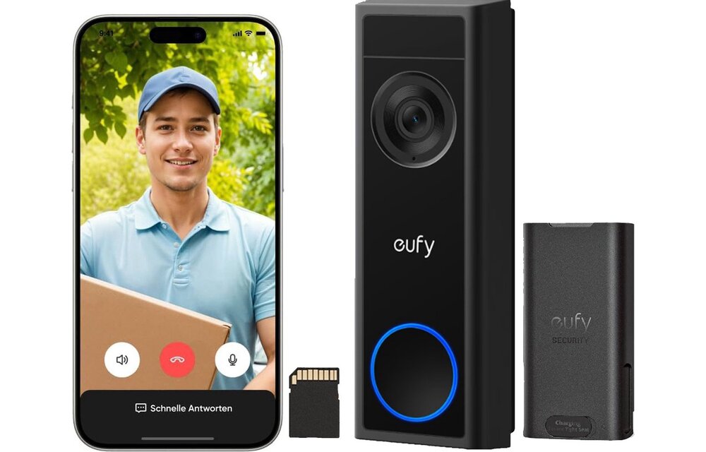 Eufy C31 Video Doorbell met SD kaart - Deurbel
