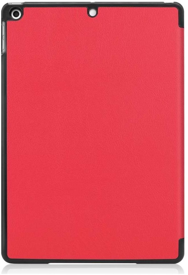 Just in Case Smart Tri-Fold Case - Apple iPad 10.2 - Rood - Beschermhoes