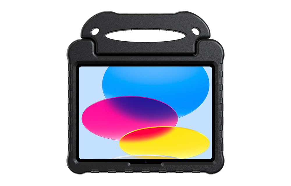 Just in Case Kids Case Zwart voor Apple iPad 2022 - Beschermhoes