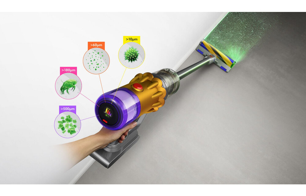 Dyson V12 Detect Slim Absolute - Steelstofzuiger