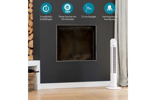 Tristar VE-5905 Wit - Torenventilator