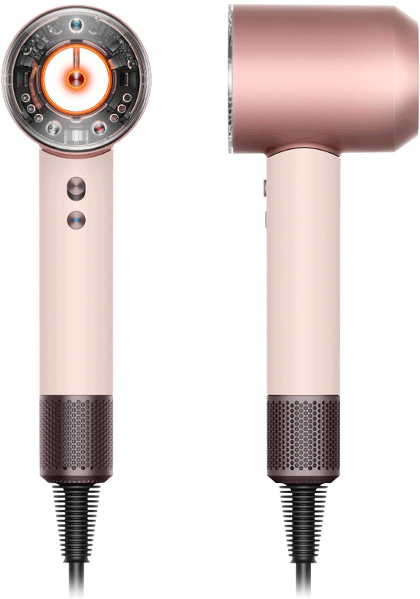 Dyson Supersonic Nural Straight + Wavy Ceramic Pink - Föhn