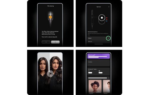 Dyson Airwrap i.d. Straight+Wavy Jasper Plum HS08 - Krultang