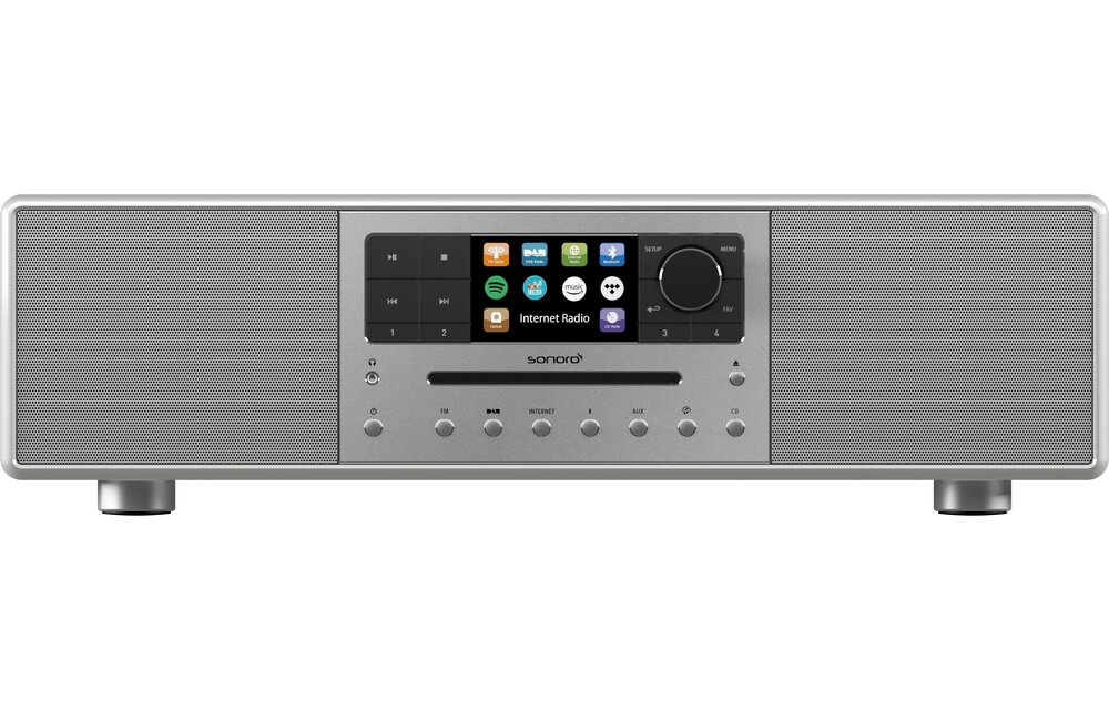 Sonoro Meisterstuck V4 Zilver - Radio