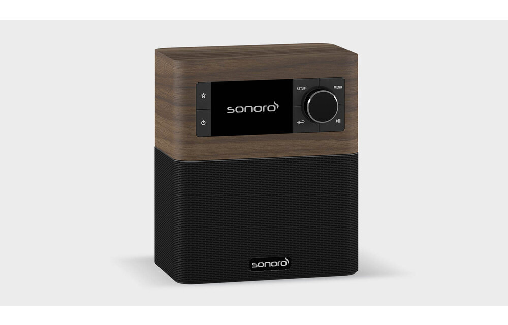 Sonoro Stream X Walnut/Black - Radio