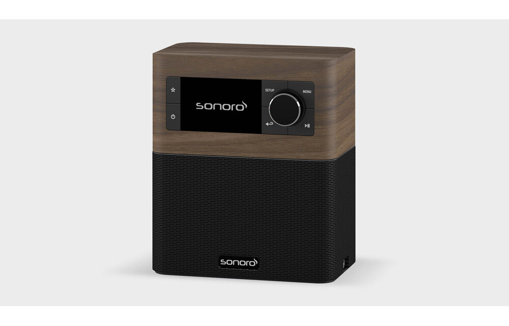 Sonoro Stream X Walnut/Black - Radio