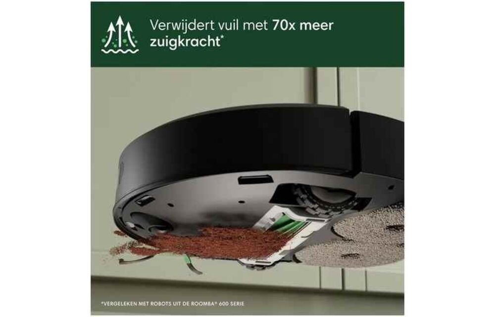 iRobot Roomba Plus 405 Combo + AutoWash Dock - Robotstofzuiger