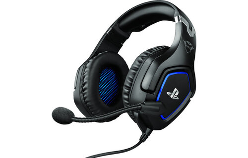 Trust Forze PS4 GXT 488 Zwart/Blauw - Gaming headset