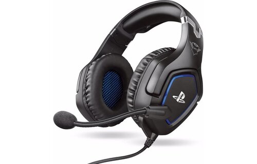 Trust Forze PS4 GXT 488 Zwart/Blauw - Gaming headset