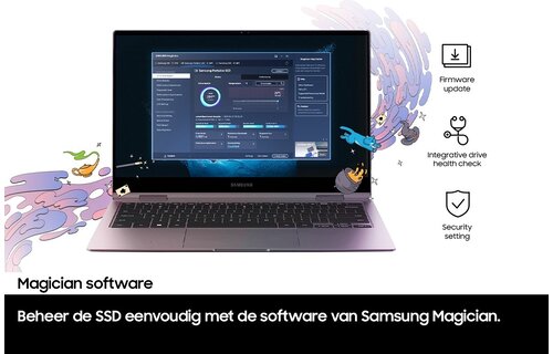 Samsung T7 Portable SSD 1TB Grijs - Externe schijf