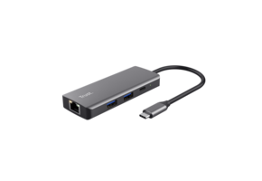 Trust Dalyx 6-in-1 USB-C-adapter - Adapter