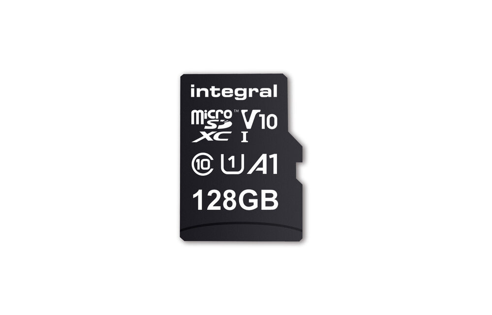 Integral High Speed MicroSDXC 128GB Class 10 - Micro SD kaart