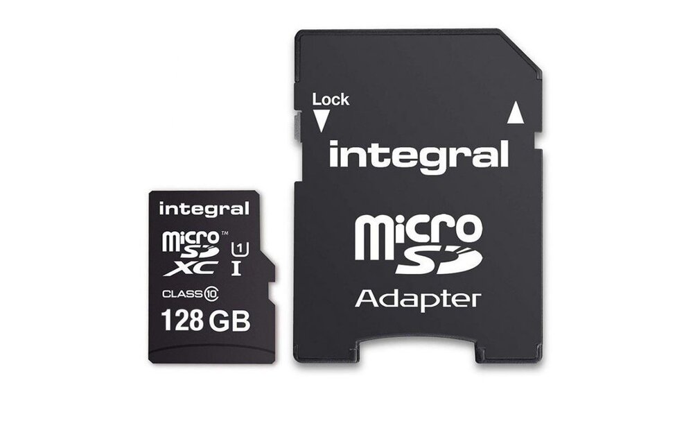 Integral High Speed MicroSDXC 128GB Class 10 - Micro SD kaart