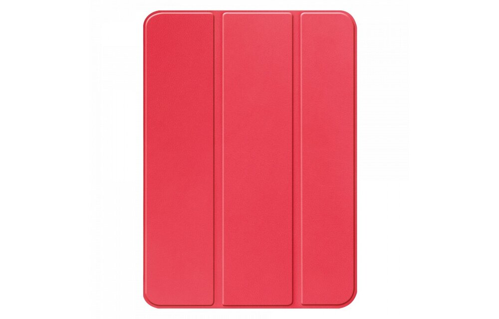 Just in Case Smart Tri-Fold Case - Apple iPad 2022 - Rood - Beschermhoes