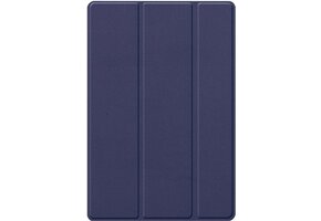 Just in Case Smart Tri-Fold Case - Samsung Galaxy Tab A8 - Blauw - Beschermhoes