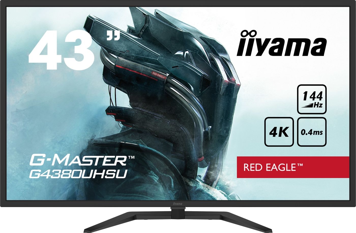 iiyama G-Master Red Eagle G4380UHSU-B1 - Monitor