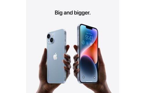 Refurbished iPhone 14 128 GB Paars (A grade) - Mobiele telefoon