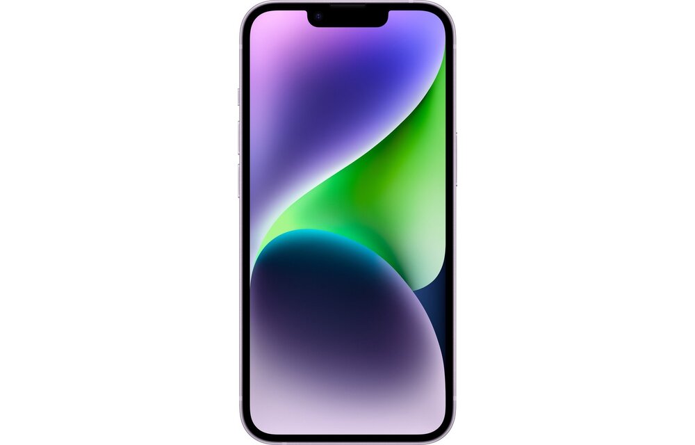 Refurbished iPhone 14 128 GB Paars (A grade) - Mobiele telefoon