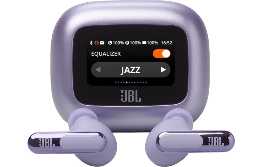 JBL Live 3 Beam Paars - Draadloze oordopjes