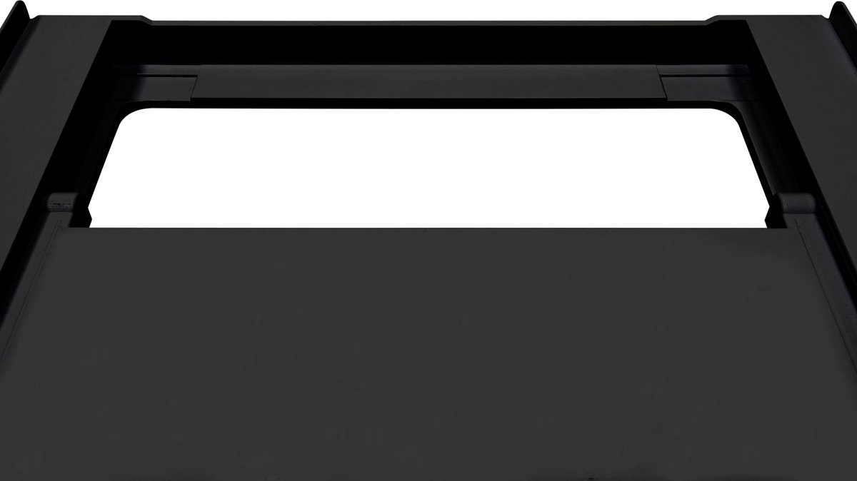 Scanpart Tussenstuk met werkblad Zwart