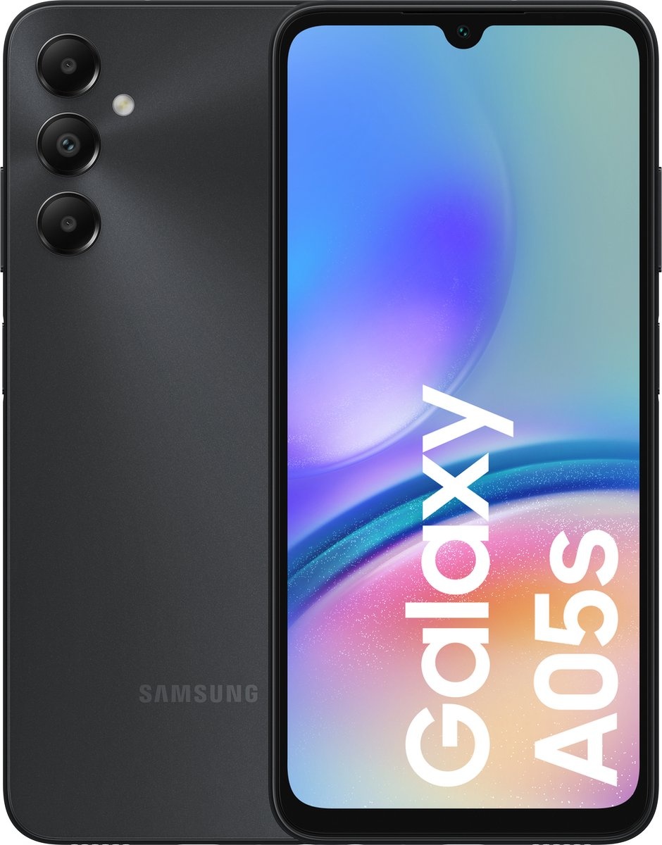 Samsung Galaxy A05s 64GB Zwart (A) - Mobiele telefoon