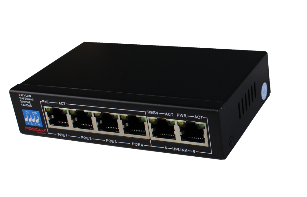 Foscam PS106G - Netwerk switch