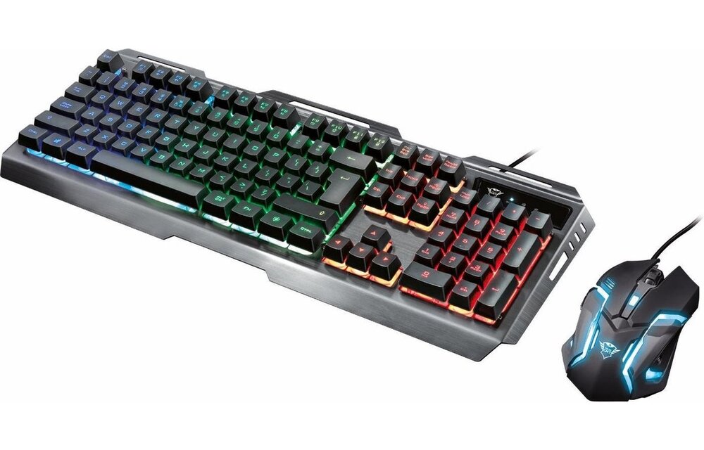 Trust GXT 845 Tural - Toetsenbord + muis set
