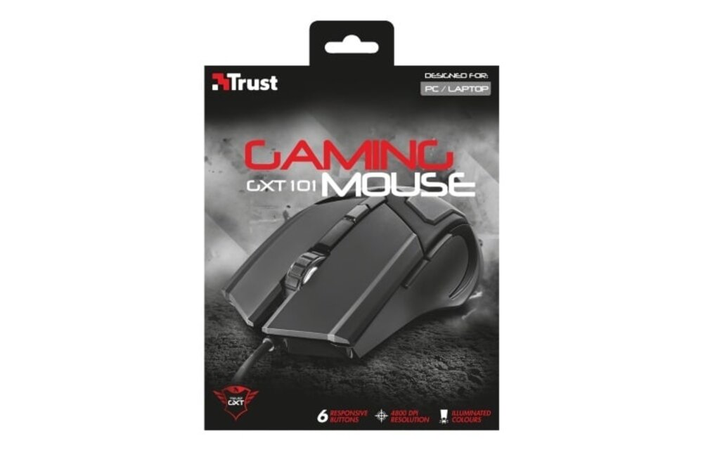 Trust GXT 101 GAV - Gaming Muis