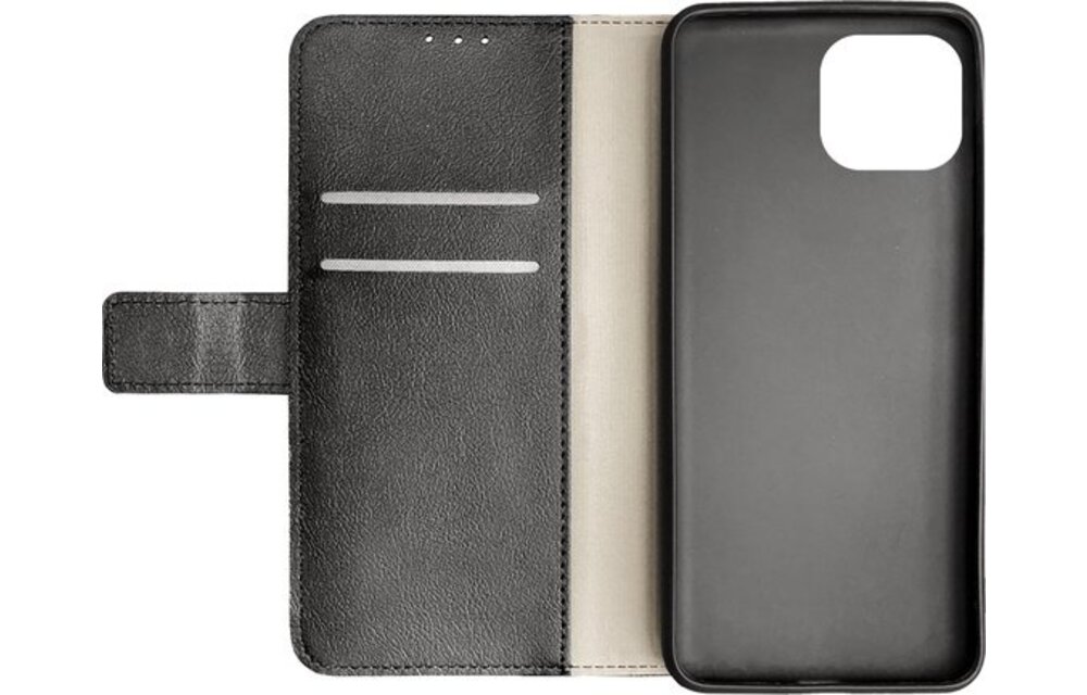 Cazy Wallet Classic voor iPhone 14 Zwart - Beschermhoes
