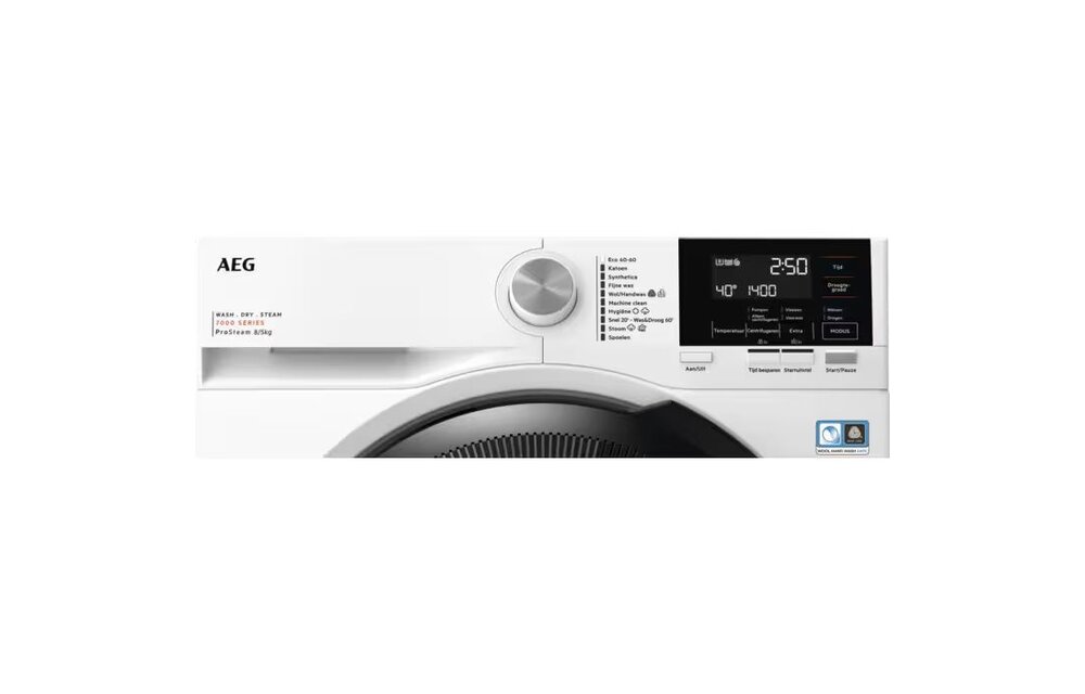 AEG LWR73864 ProSteam - Was-droogcombinatie