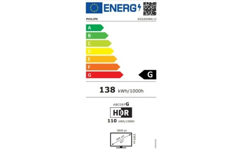 Philips 65OLED986/12 - OLED TV