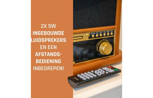 Lenco Classic Phono TCD-2571WD - Platenspeler