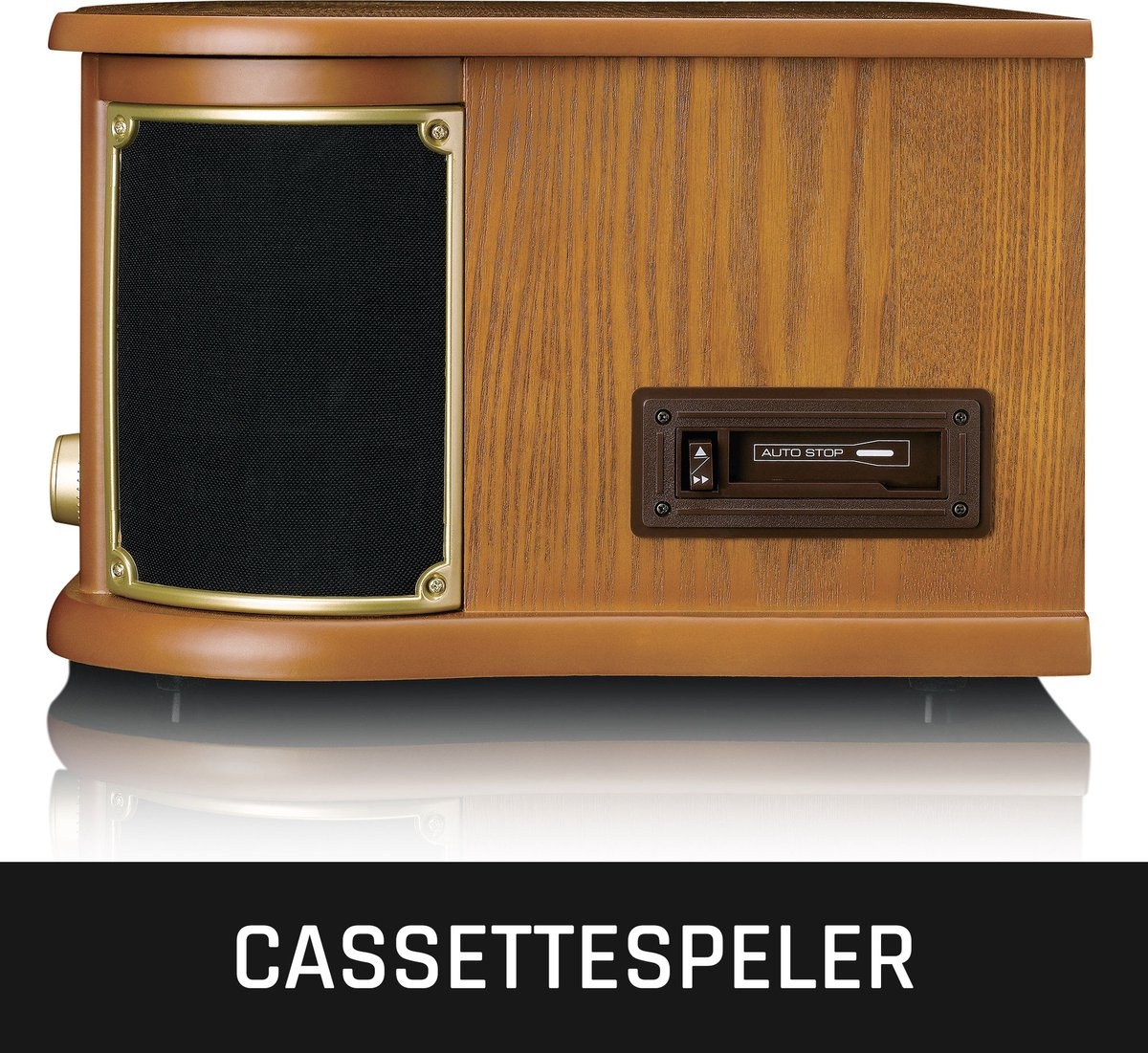 Lenco Classic Phono TCD-2571WD - Platenspeler